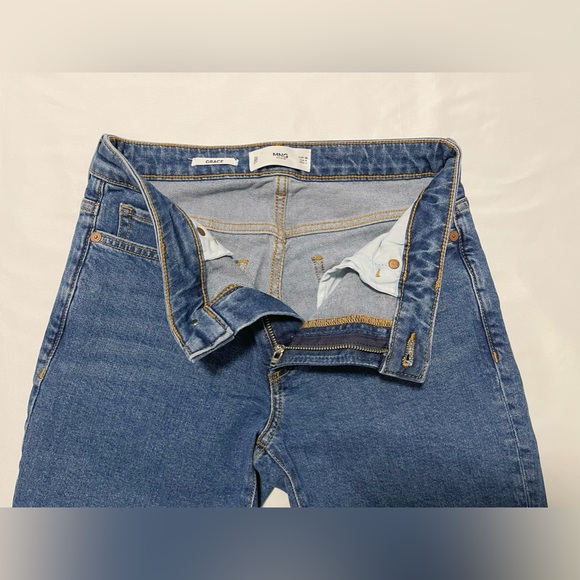Mango Grace Crop Slim Fit Jeans - Picture 5 of 14